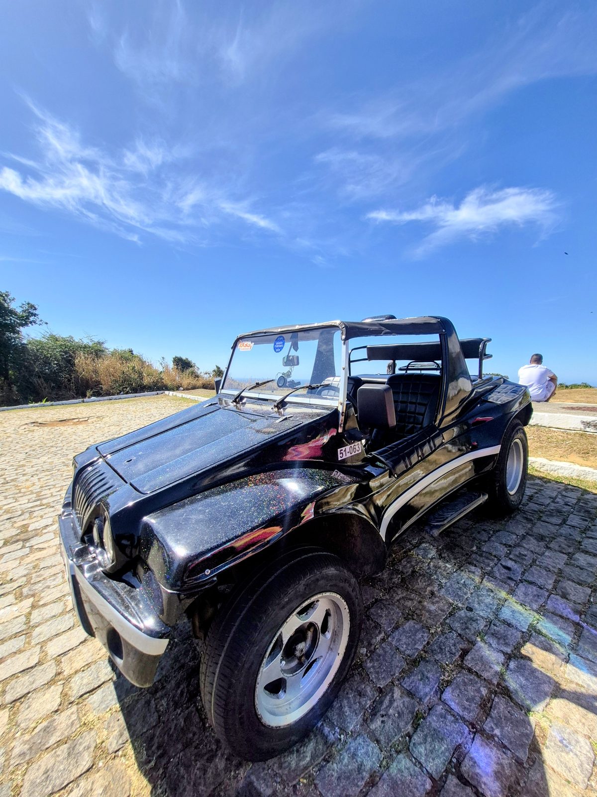 Buggy en mirador de Búzios
